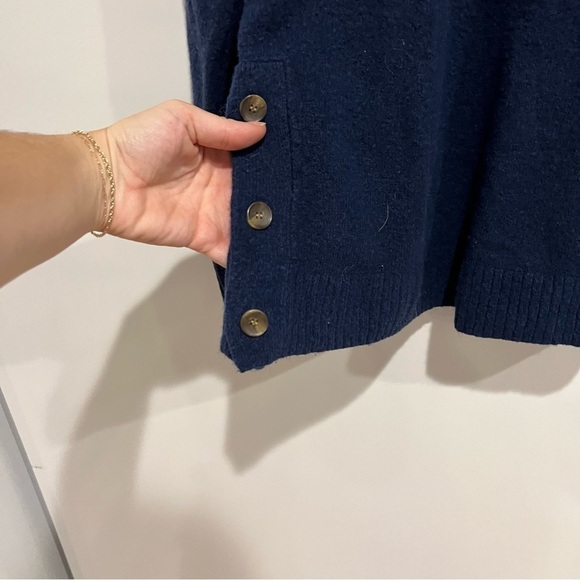 J.Crew Button Turtleneck Sweater in Extra-Soft Yarn - Picture 7 of 14